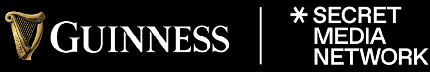 Guinness X Secret Media Network Logo